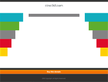 Tablet Screenshot of clinic365.com
